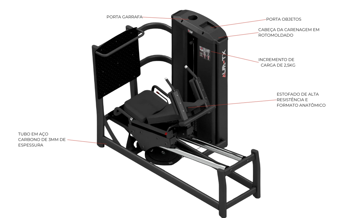 Leg Press Regulável